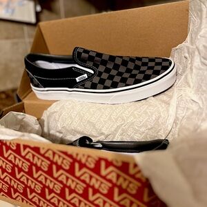 COPY - Vans grey checkerboard